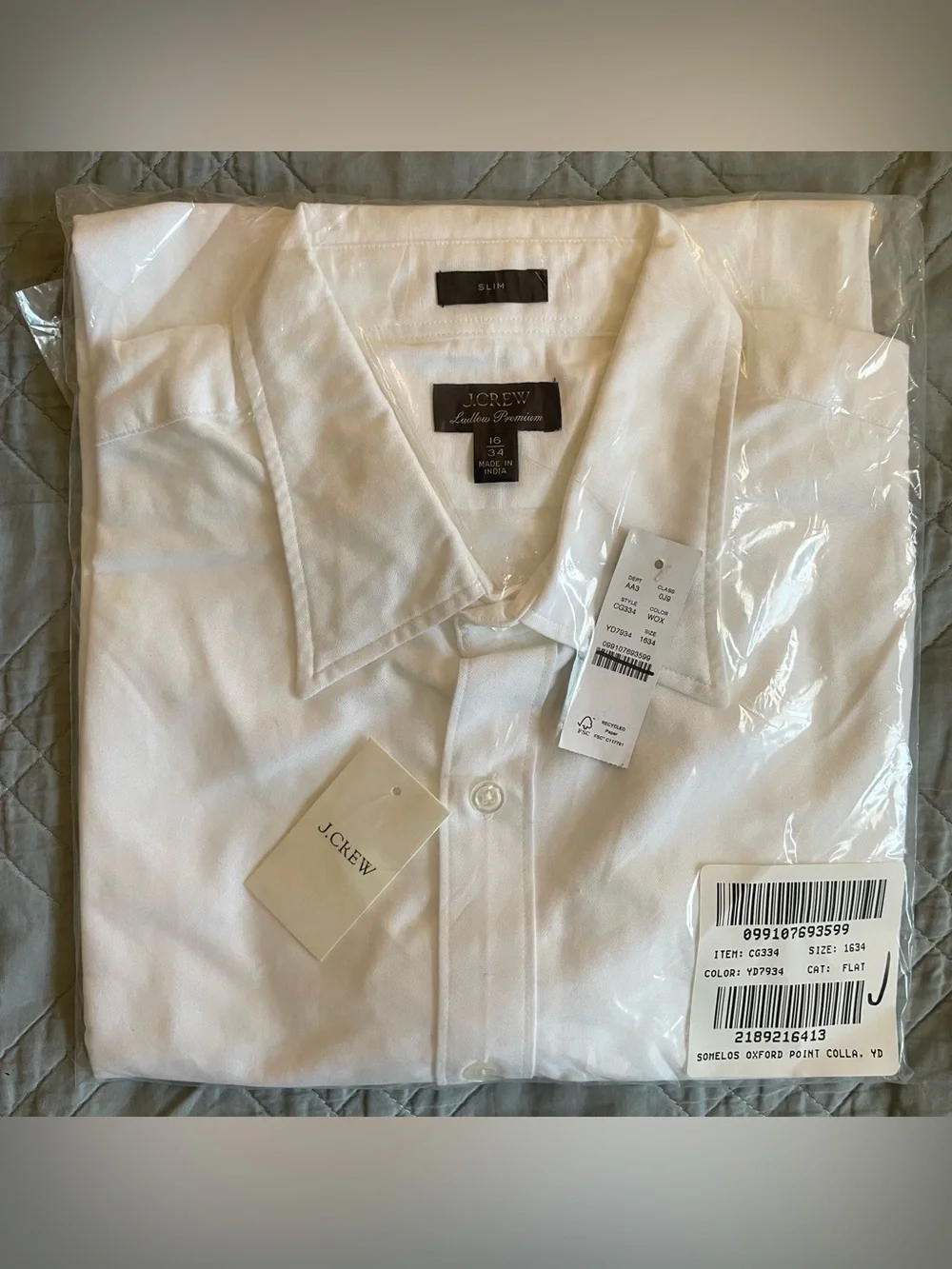 J. Crew crew slim
